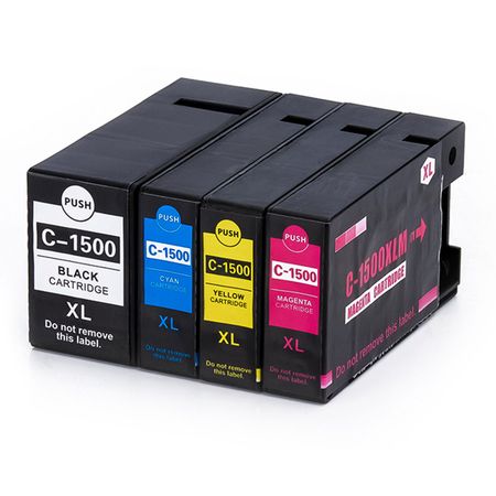 4 Pack Canon PGI-1500XL High-Yield Compatible Ink Cartridges