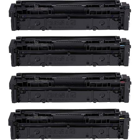4 Pack Canon 055H Compatible High-Yield Toner Cartridges