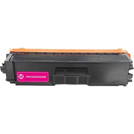 Brother TN433M Magenta Compatible High-Yield Toner Cartridge